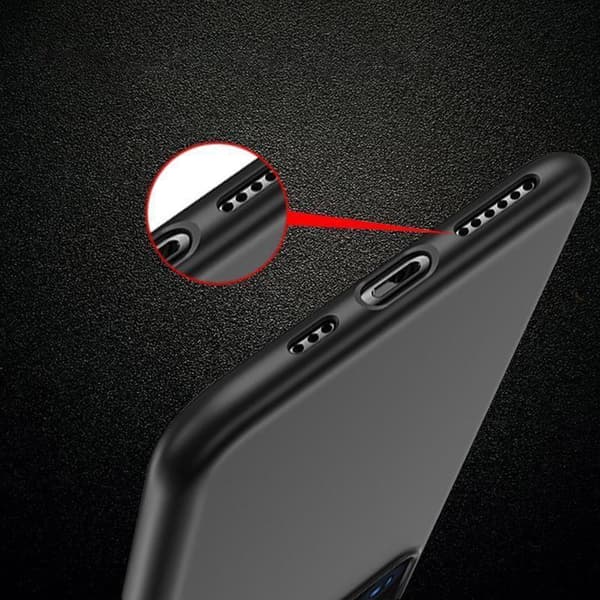 Silikone cover til Honor 90 blødt cover - sort