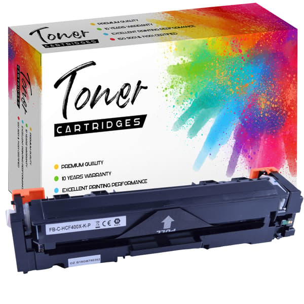 Toner til HP GP-HCF400X Sort GP