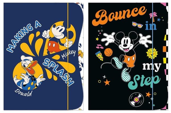 Mickey Mouse Kids A4 elastisk mappe