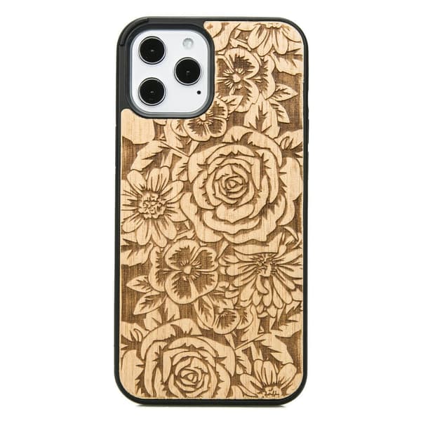 Træcover til iPhone 12 Pro Max ROSES ANIEGRE