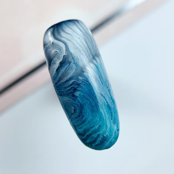 Claresa Galaxy Blå Hybrid Nagellack 5g