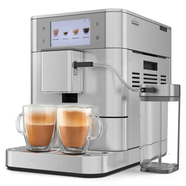 KitchenAid KF8 Automatisk Kaffemaskine KitchenAid Farve: Børstet Stål