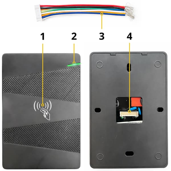 Elektronisk låslæser SA-W26 13,56 MHz