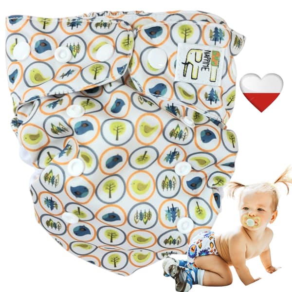NappiMe MINI FICKAN BAMBUKYCKLING Tvättbara blöjor