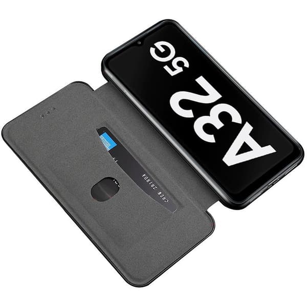 Pung-etui til Samsung Galaxy A32 5G, Elegance, Sort