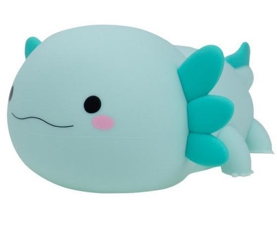 Blå Axolotl LED-natlampe