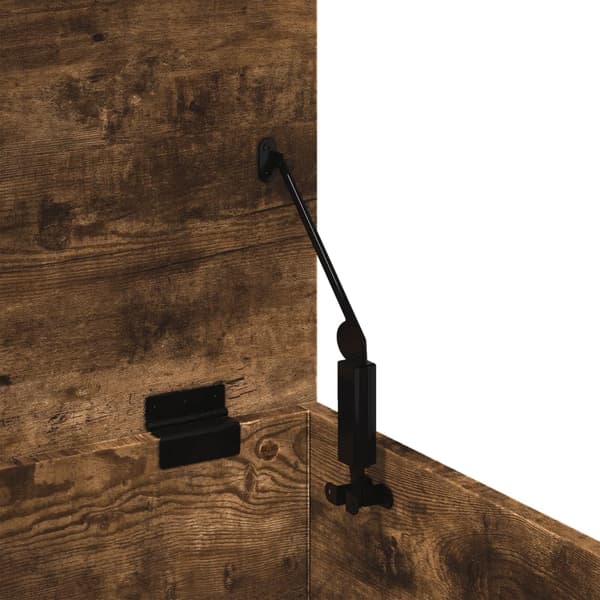 vidaXL kommode røget eg 60x42x46 cm træbaseret materiale