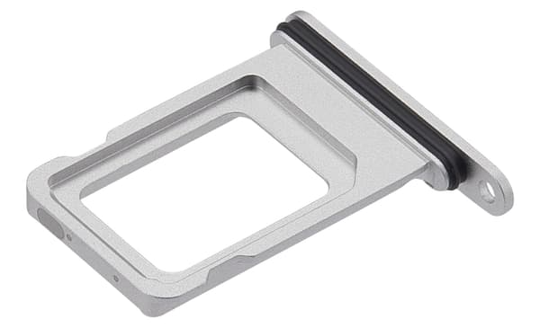 SIM-korthållare för iPhone 17 Pro (Max) Silver