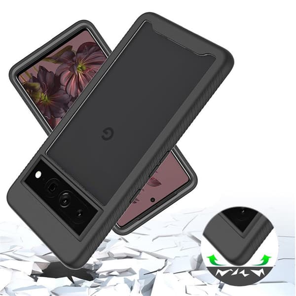 Google Pixel 7 Pro stötsäkert skal, svart