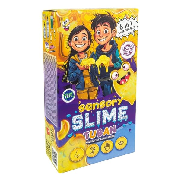 DIY Sensoriskt Slime 6-i-1-kit