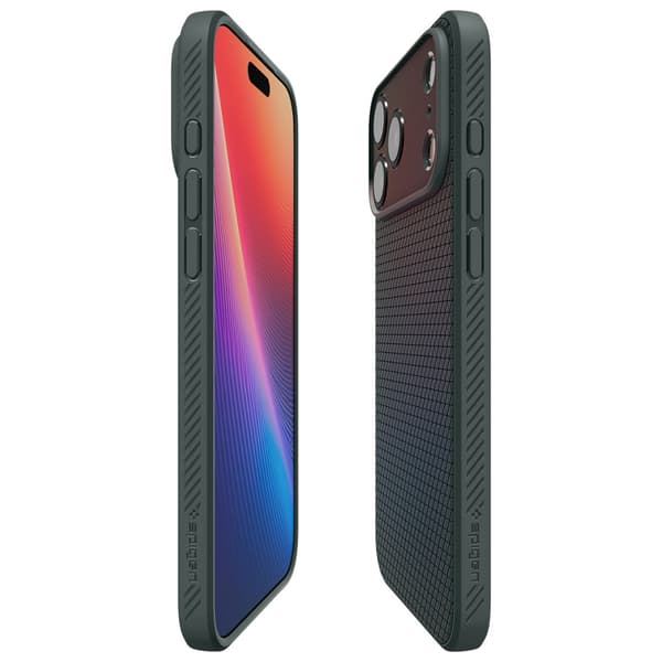 Spigen Liquid Air Cover til iPhone 17 Pro Max Grøn