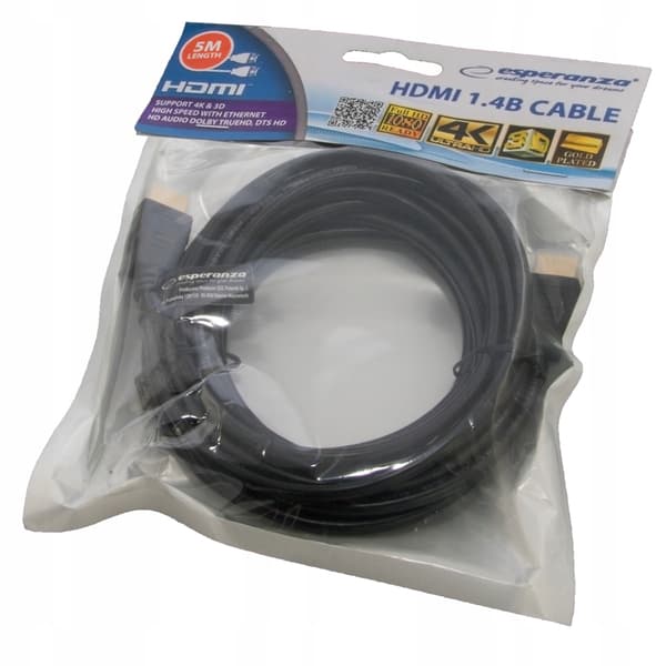 EB189 HDMI-KABEL 1.4B ESPERANZA 5M