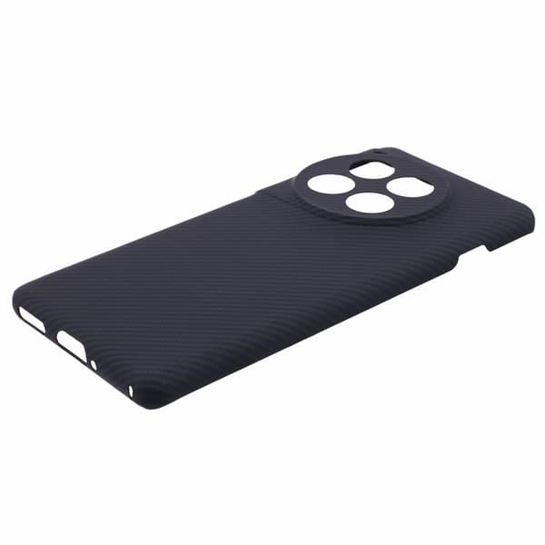Etui til OnePlus 12 5G, Aramidfibercover, sort