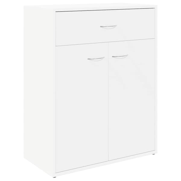 vidaXL skab hvidt 60 x 30 x 75 cm spånplade