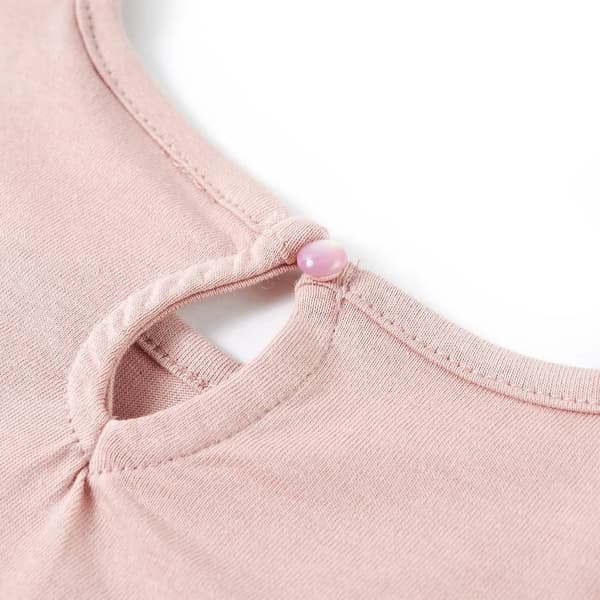 Barn långärmad T-shirt, rosa, 116