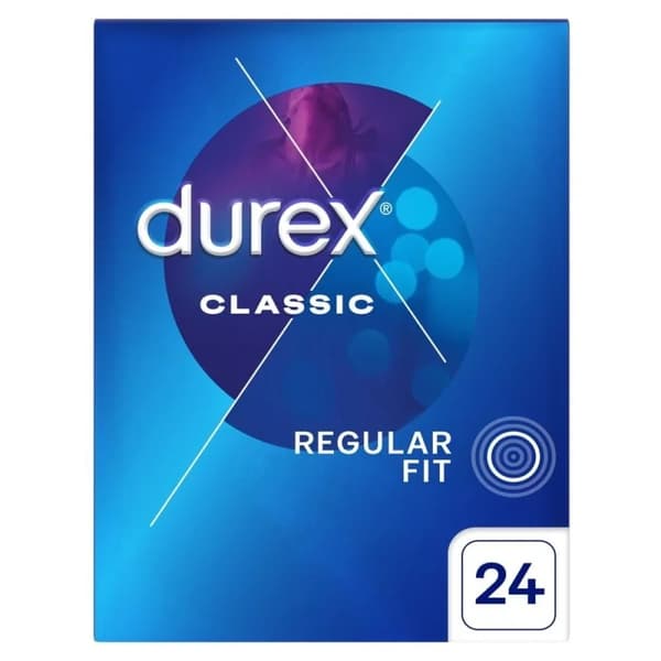 Durex-Classic Classic kondomer 24 st.