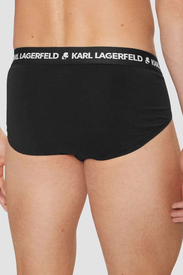 Karl Lagerfeld sorte herretrusser 3-pakning