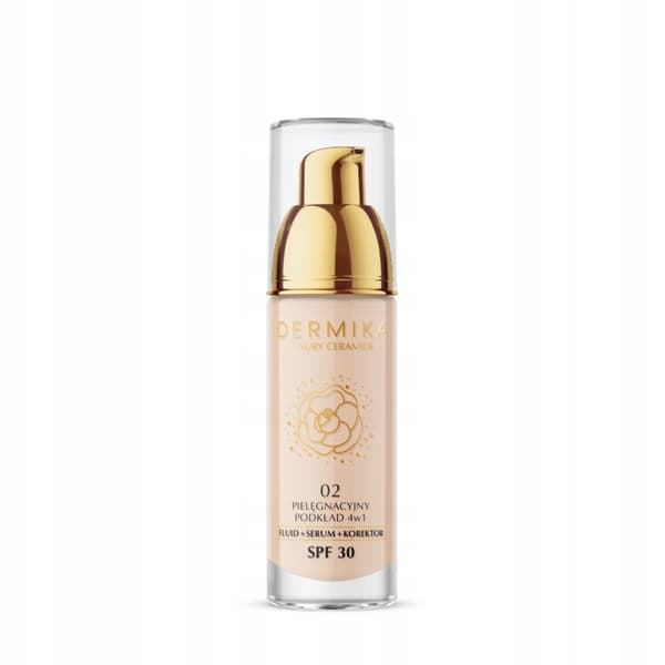 Dermika Luksus Ceramider 4-i-1 Makeup Base SPF30 02 30 ml