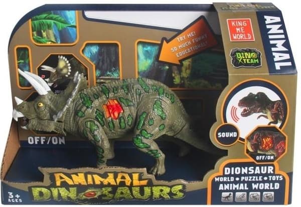 Dinosaur med lys og lyd MIX