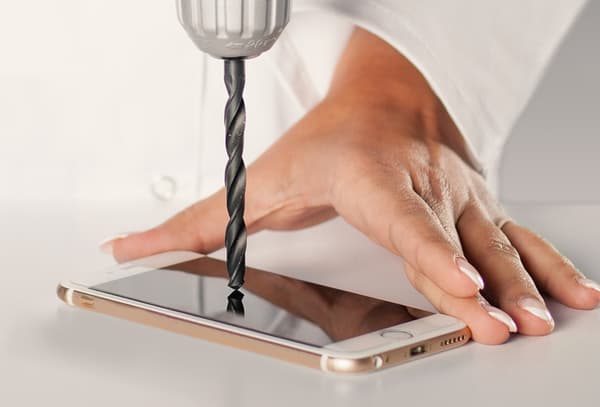 MS Diamond Glass Edge FG hærdet glas til iPhone 13 mini, sort ramme