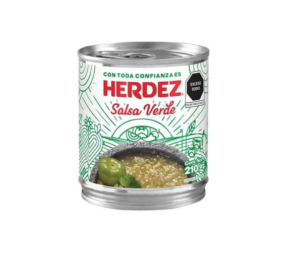 Herdez grøn sauce 210 g