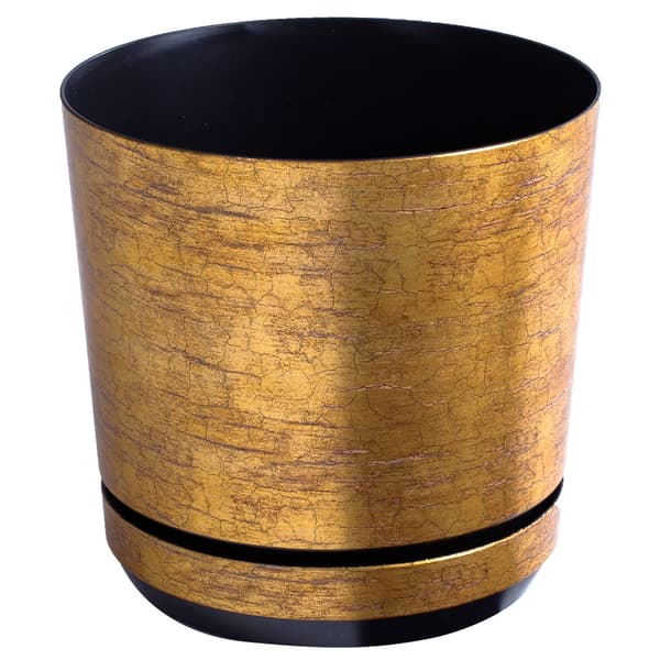 ANTIK GULD BLOMSTERPOTTE DIAMETER 32 CM ANTIK GULD
