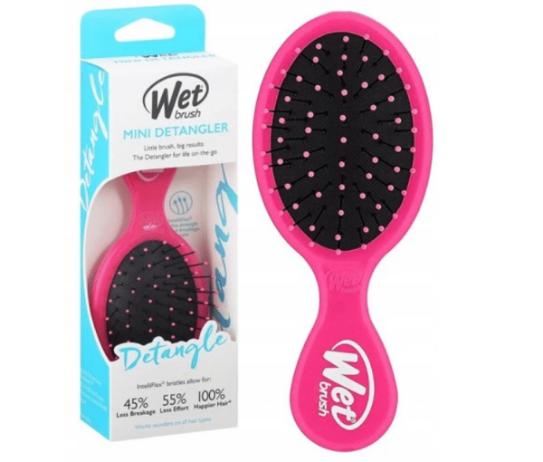 Vådbørste Mini Detangler Pink Børste
