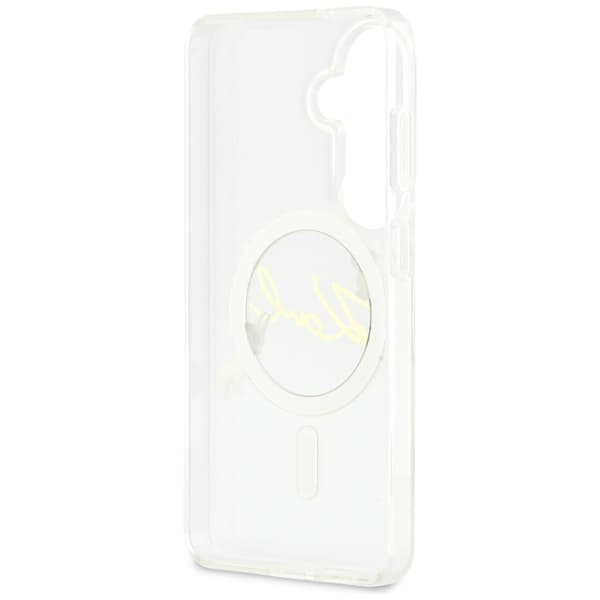 Karl Lagerfeld IML KC Script MagSafe-etui til Galaxy S26+ – klart