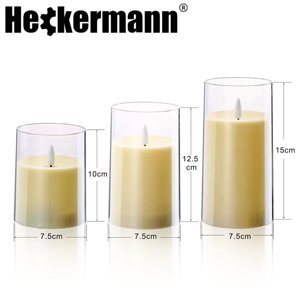 Heckermann 16400 LED-ljus 3 st