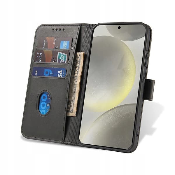 Etui til Samsung Galaxy S24 SMART CLASSIC LUKKET + Glas