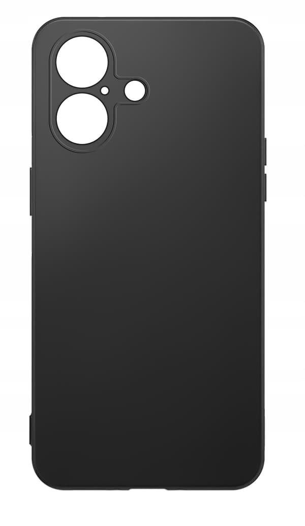 ETUI til Apple iPhone 17 SILIKONE MAT BAGSIDER sort + GLAS