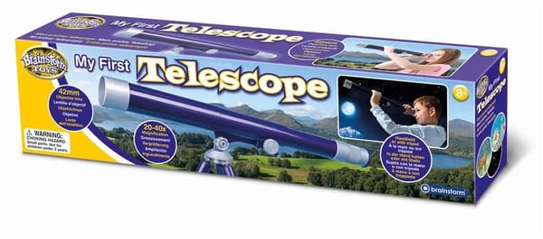 Mit første teleskop