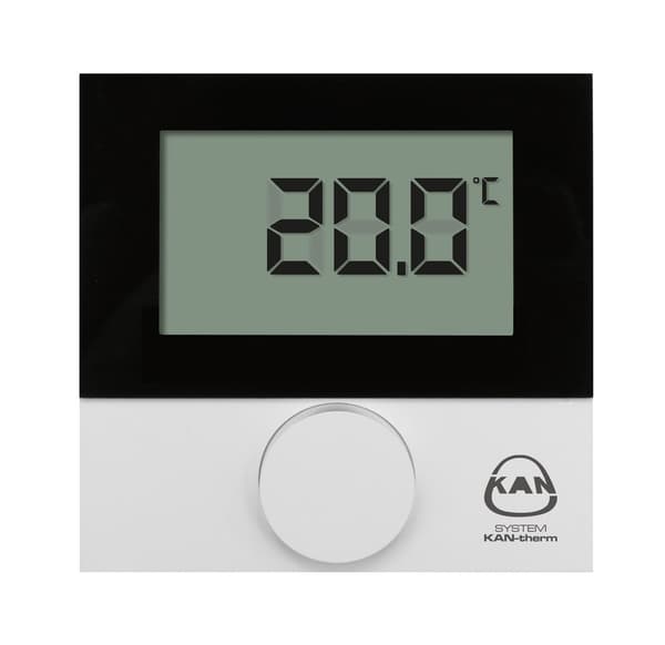 Basic+ termostat med LCD-skærm Standard 230V