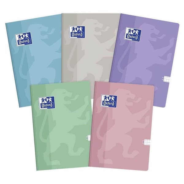Brulion A5/96K gitter Touch Pastel (5 stk.)