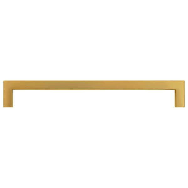 vidaXL skabsgreb, 5 stk., guld, 224 mm, rustfrit stål