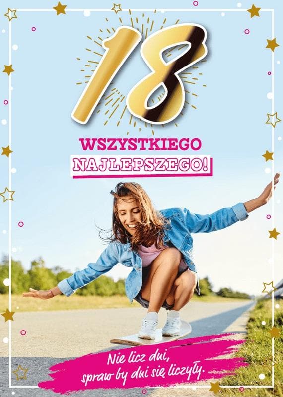Fødselsdagskort 18