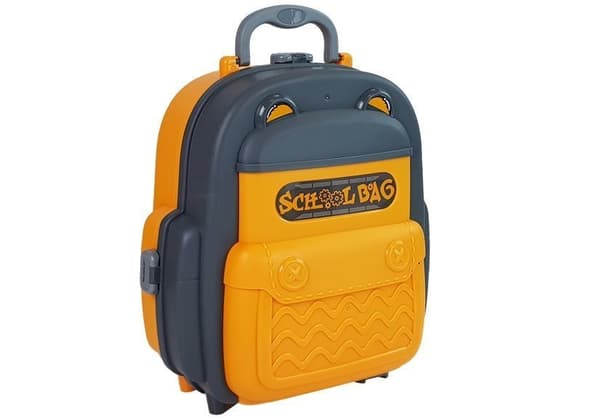 Orange og gråt værkstedsrygsæksæt