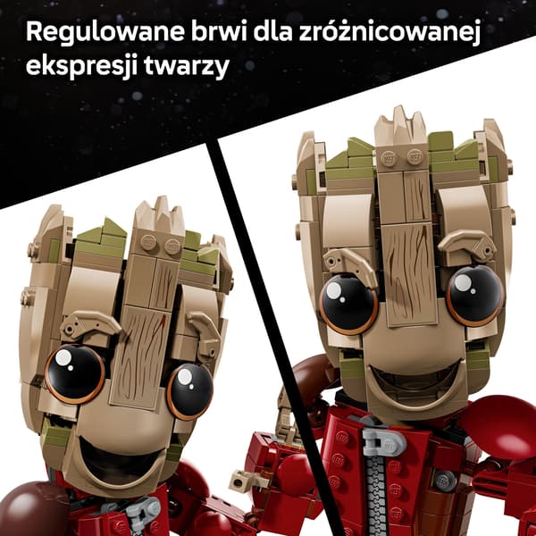LEGO Super Heroes Marvel Groot i Ravager-dragt 604 dele (76341)