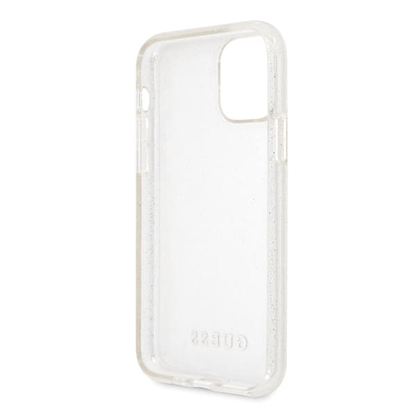 Guess Glitterskal till iPhone 11 Pro, Silver