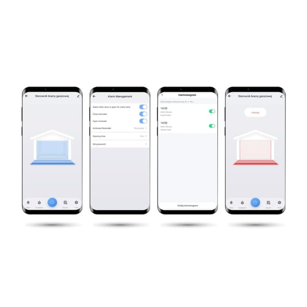 Tuya WiFi Garageportscontroller
