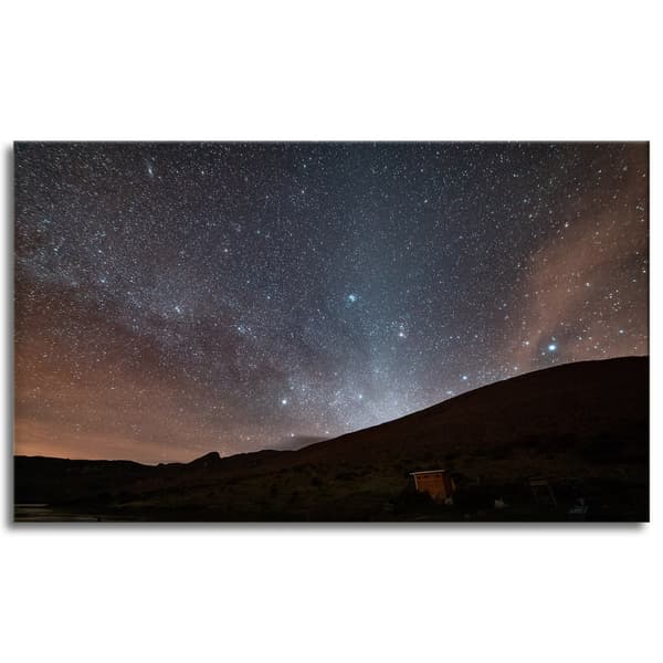 Canvastavla Rymden Stjärnhimmel 100x60