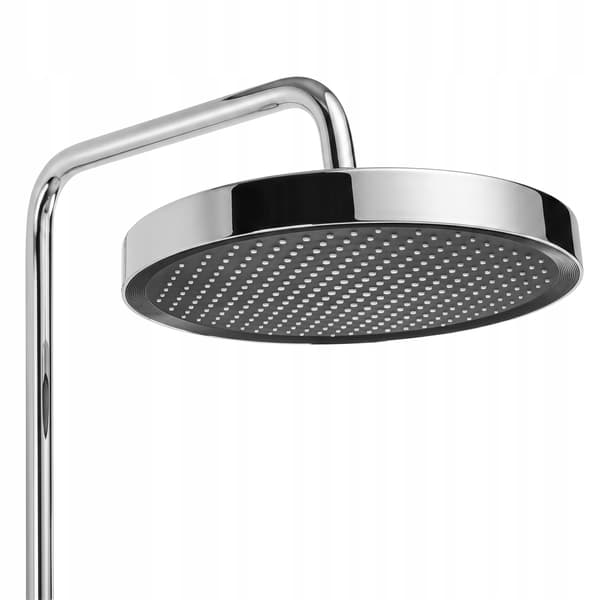 Duschset Silver Krom Blank Utanpåliggande Vision Rain Shower