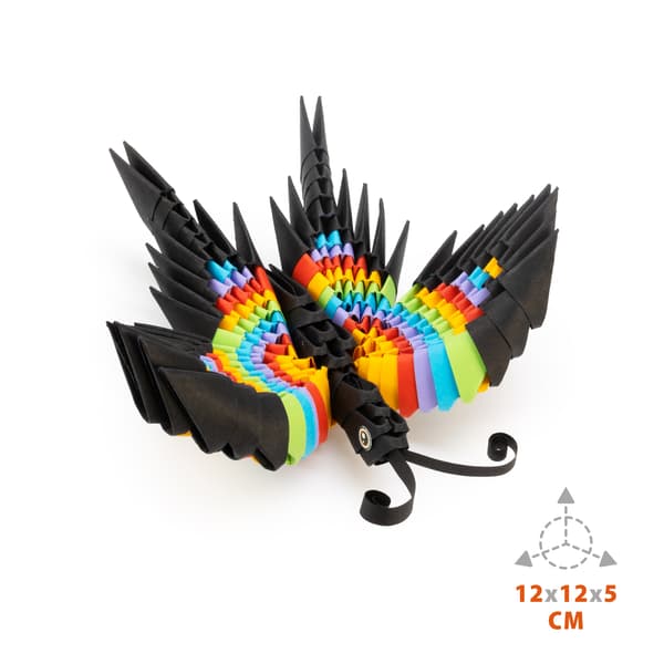 3D Origami 2 i 1. Sommerfuglebi
