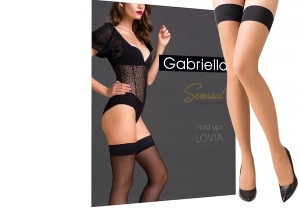 Gabriella Lovia BEIGE 1/2 Sensuelle Hold-Ups