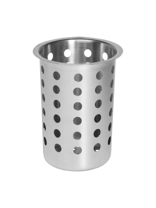 Bestickbehållare i stål, diameter 97 mm - Hendi 552490