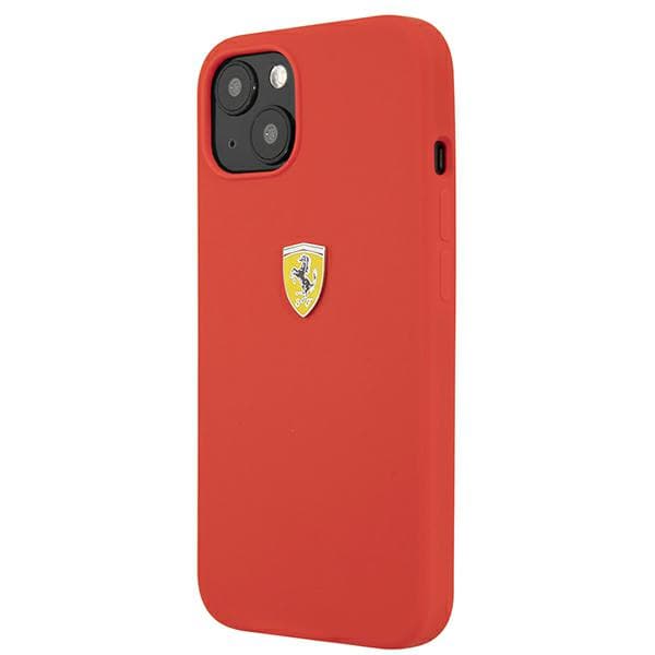Ferrari Silikonskal till iPhone 13 mini, Röd