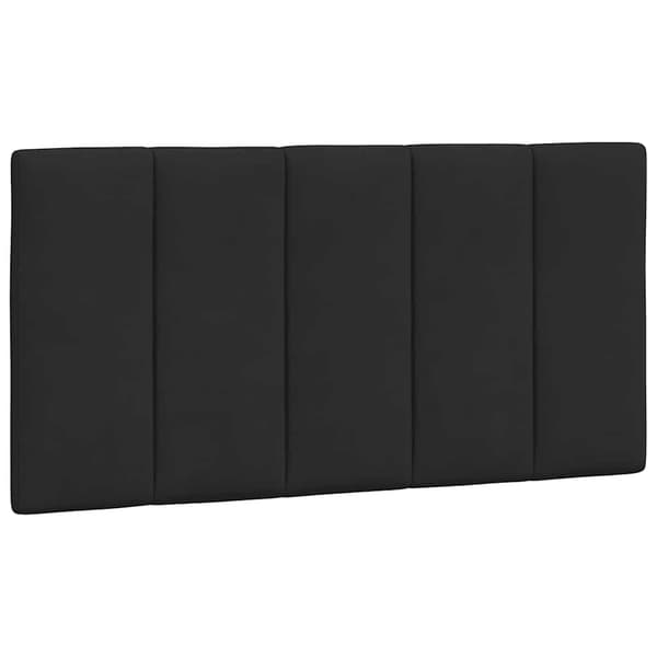 vidaXL hovedgærdehynde, sort, 100 cm, fløjl