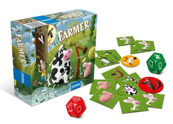 Super Ranch Farmer. Granna-lautapeli