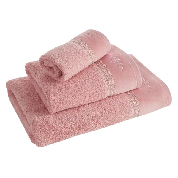 SISI badehåndklæde 50x90 cm pink