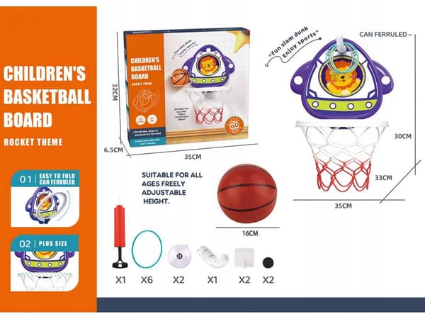 BASKETBALLKETS MED LØVE 0852